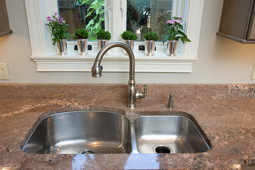 double sink | Marchand Creative Kitchens Cabinets New Orleans Metairie Mandeville LA